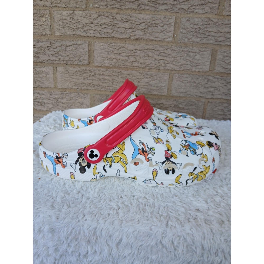 NWT Crocs Mickey And Friends Baya Clogs Men's 8 Women's 10 Disney